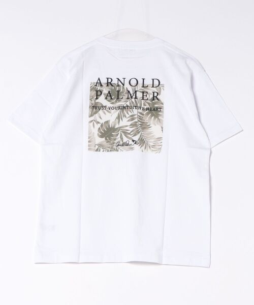 Arnold Palmer(アーノルドパーマー)の「シェア リゾート柄 ボックスロゴ Tシャツ(Tシャツ/カットソー・レディース・ホワイト系その他/ホワイト系その他2/ホワイト系その他4/ホワイト系その他3・LL/M/S/XS/L)」の19枚目の写真