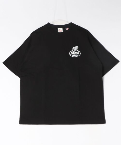 MACK TRUCKS（マックトラックス）の「【MACK TRUCKS】HEVYWEIGHT S/S TEE  8.1オンス  ヘビーウェイト 半袖 Tシャツ（Tシャツ/カットソー・メンズ・ネイビー/ブラック/ナチュラル・L/XL/M）」の16枚目の写真