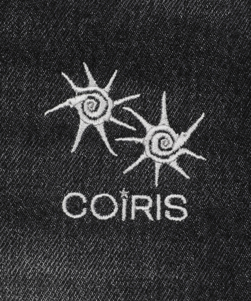 COIRIS（コイリス）の「ネーデンデニムワイドウォッシングパンツ (2カラー)（デニムパンツ・レディース・ブラック/ネイビー・MEDIUM/SMALL）」の6枚目の写真