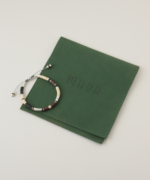 AP STUDIO(エーピーストゥディオ)の「【MAOR/マオール】African Disc Bracelet(ブレスレット・レディース・ベージュ・FREE)」の5枚目の写真