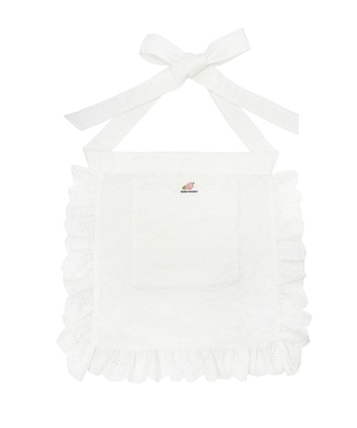 HONEY MI HONEY（ハニーミーハニー）の「cotton frill rose apron tote bag（トートバッグ・レディース・レッド/ピンク/ホワイト・FREE）」の13枚目の写真