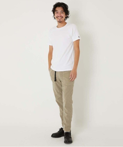 HOLLYWOOD RANCH MARKET(ハリウッドランチマーケット)の「ストレッチフライスライト ラグラン ショートスリーブTシャツ(その他トップス・メンズ・ホワイト/ブラック/ダークネイビー・S/M/XL/L)」の5枚目の写真