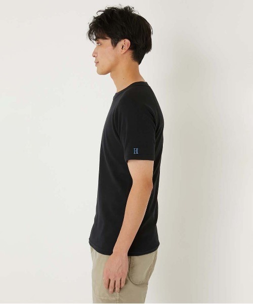 HOLLYWOOD RANCH MARKET(ハリウッドランチマーケット)の「ストレッチフライスライト ラグラン ショートスリーブTシャツ(その他トップス・メンズ・ホワイト/ブラック/ダークネイビー・S/M/XL/L)」の7枚目の写真