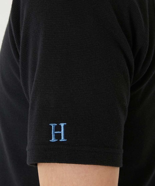 HOLLYWOOD RANCH MARKET(ハリウッドランチマーケット)の「ストレッチフライスライト ラグラン ショートスリーブTシャツ(その他トップス・メンズ・ホワイト/ブラック/ダークネイビー・S/M/XL/L)」の11枚目の写真