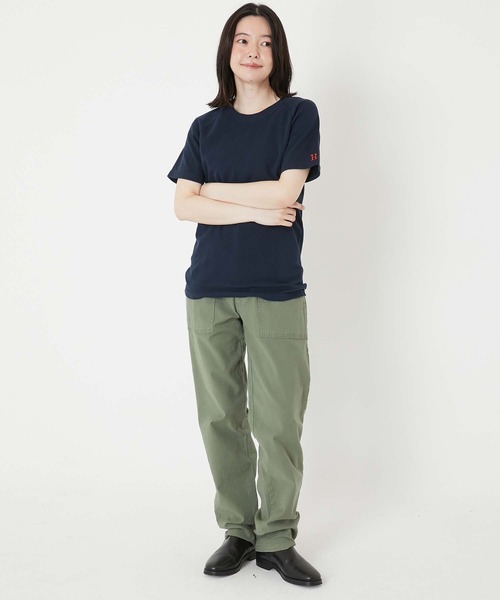 HOLLYWOOD RANCH MARKET(ハリウッドランチマーケット)の「ストレッチフライスライト ラグラン ショートスリーブTシャツ(その他トップス・メンズ・ホワイト/ブラック/ダークネイビー・S/M/XL/L)」の19枚目の写真