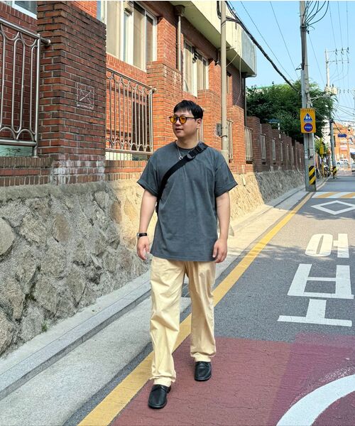 URBANAGE(アーバンエイジ)の「CONTROL TOWER ピグメントオーバー半袖ブラック(Tシャツ/カットソー・レディース・その他・MEDIUM)」の13枚目の写真