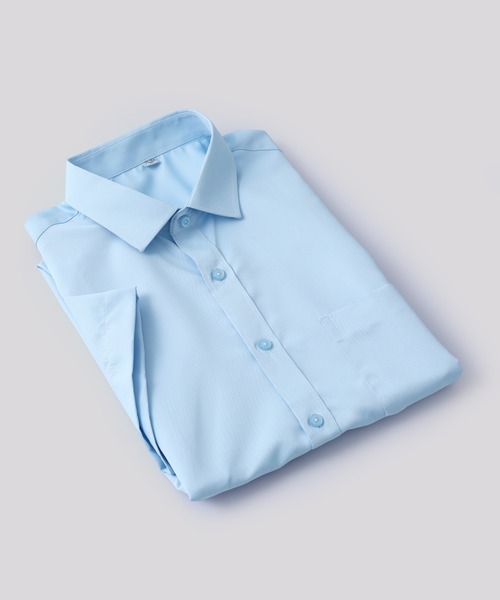 Cloudstyle(クラウドスタイル)の「【Cloudstyle】形態安定 ストライプ ボタンダウン 半袖 シャツ(ビジネスシャツ・メンズ・ホワイト/ホワイト系その他/ブルー系その他/ブルー/ブルー系その他2・MEDIUM/X-LARGE/LARGE/SMALL/XX-LARGE)」の15枚目の写真