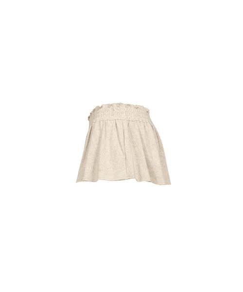 GLOWNY（グロウニ―）の「HONEY EYELET SHORTS（その他パンツ・レディース・ホワイト/ミックスグレー・MEDIUM/SMALL）」の5枚目の写真