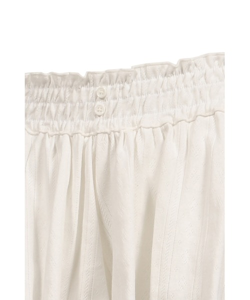 GLOWNY（グロウニ―）の「HONEY EYELET SHORTS（その他パンツ・レディース・ホワイト/ミックスグレー・MEDIUM/SMALL）」の13枚目の写真