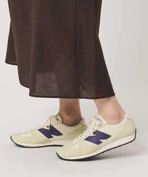NEW BALANCE(ニューバランス)の「<New Balance>U471 スニーカー(スニーカー・レディース・クリーム/ブラウン・22.5cm/23cm/23.5cm/24cm/24.5cm/25cm)」の8枚目の写真