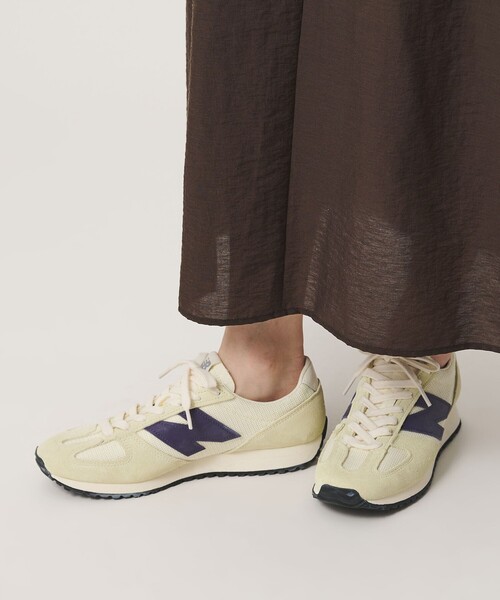 NEW BALANCE(ニューバランス)の「<New Balance>U471 スニーカー(スニーカー・レディース・クリーム/ブラウン・22.5cm/23cm/23.5cm/24cm/24.5cm/25cm)」の9枚目の写真