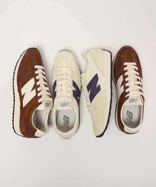 NEW BALANCE(ニューバランス)の「<New Balance>U471 スニーカー(スニーカー・レディース・クリーム/ブラウン・22.5cm/23cm/23.5cm/24cm/24.5cm/25cm)」の5枚目の写真