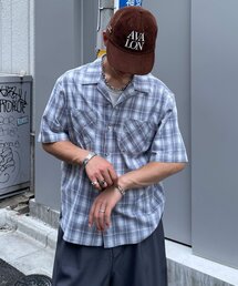 CIAOPANIC | スタッズボタンオンブレチェックシャツ(シャツ/ブラウス)
