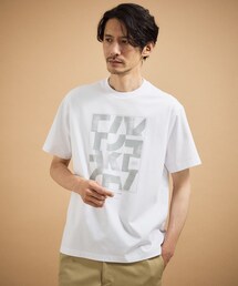 パズル柄Tシャツ