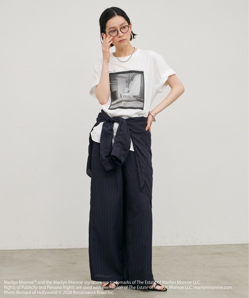 LARUTA（ラルータ）の「【LARUTA】Marilyn Monroe / グラフィックTee（Tシャツ/カットソー・レディース・オフホワイト・FREE）」の15枚目の写真