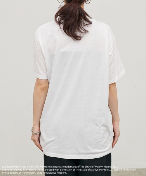 LARUTA（ラルータ）の「【LARUTA】Marilyn Monroe / グラフィックTee（Tシャツ/カットソー・レディース・オフホワイト・FREE）」の8枚目の写真