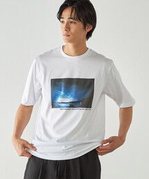 シルケット天竺 フォトプリントTシャツ