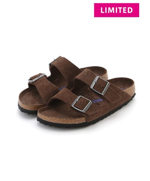 BIRKENSTOCK(ビルケンシュトック)の「【BIRKENSTOCK for emmi】Arizona SFB(サンダル・レディース・ダークブラウン・37/36/39/38/40)」の2枚目の写真