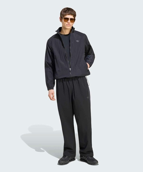 adidas(アディダス)の「3ST WIND TT Tracksuit Top / ジャージ / トラックジャケット / アディダスオリジナルス adidas Originals(ジャージ・メンズ・ブラック・MEDIUM/LARGE/X-LARGE/XX-LARGE/3XL/SMALL/X-SMALL)」の3枚目の写真