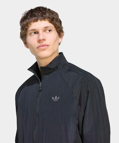 adidas(アディダス)の「3ST WIND TT Tracksuit Top / ジャージ / トラックジャケット / アディダスオリジナルス adidas Originals(ジャージ・メンズ・ブラック・MEDIUM/LARGE/X-LARGE/XX-LARGE/3XL/SMALL/X-SMALL)」の8枚目の写真
