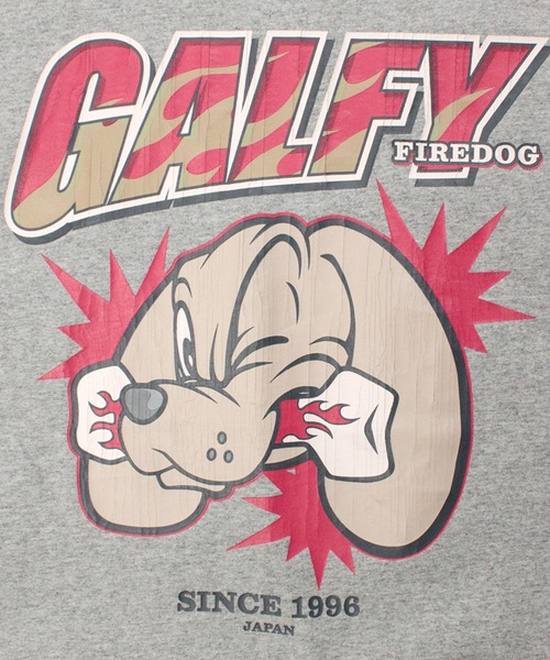 GALFY(ガルフィー)の「【GALFY/ガルフィー】古着みたいな新品 Tシャツ(Tシャツ/カットソー・メンズ・杢グレー/オフホワイト・M/XL/L)」の9枚目の写真