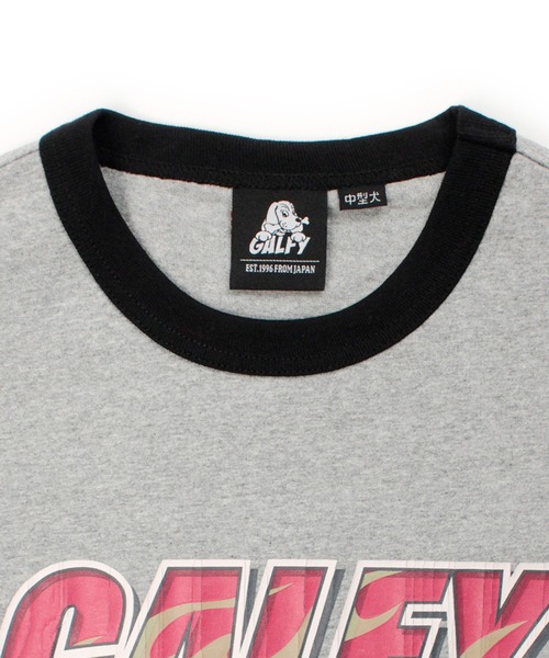 GALFY(ガルフィー)の「【GALFY/ガルフィー】古着みたいな新品 Tシャツ(Tシャツ/カットソー・メンズ・杢グレー/オフホワイト・M/XL/L)」の6枚目の写真