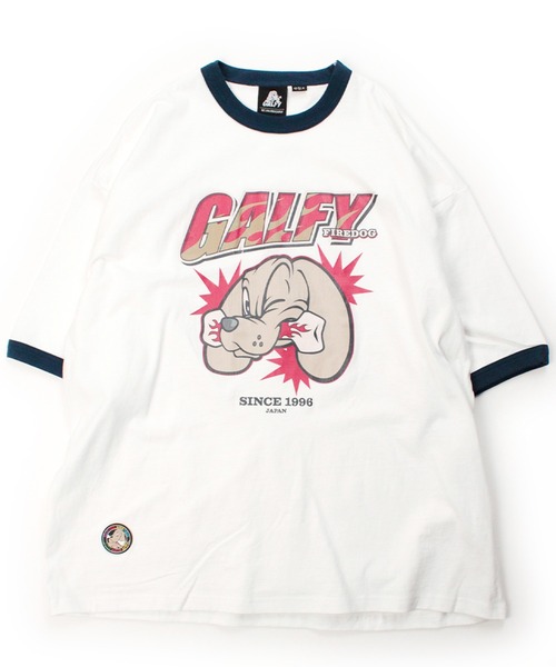 GALFY(ガルフィー)の「【GALFY/ガルフィー】古着みたいな新品 Tシャツ(Tシャツ/カットソー・メンズ・杢グレー/オフホワイト・M/XL/L)」の3枚目の写真
