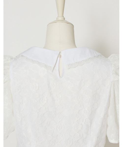 mellfy memory（メルフィーメモリー）の「Twin ribbon lace blouse（シャツ/ブラウス・レディース・ホワイト・FREE）」の13枚目の写真