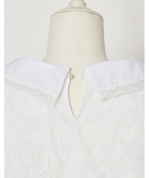 mellfy memory（メルフィーメモリー）の「Twin ribbon lace blouse（シャツ/ブラウス・レディース・ホワイト・FREE）」の14枚目の写真