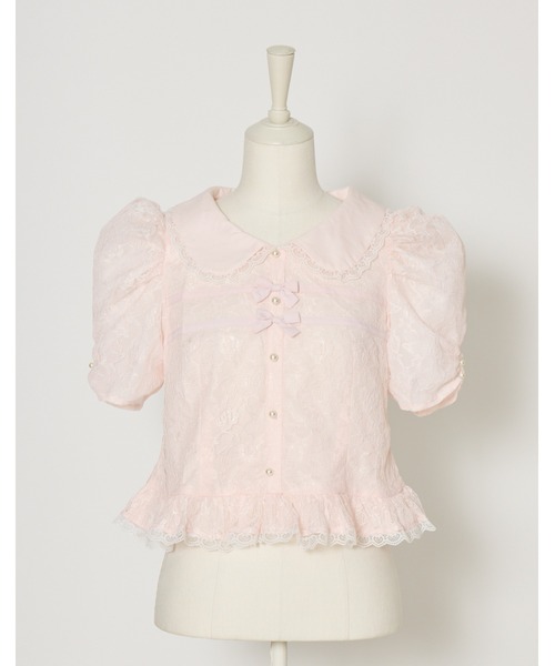 mellfy memory（メルフィーメモリー）の「Twin ribbon lace blouse（シャツ/ブラウス・レディース・ホワイト・FREE）」の16枚目の写真