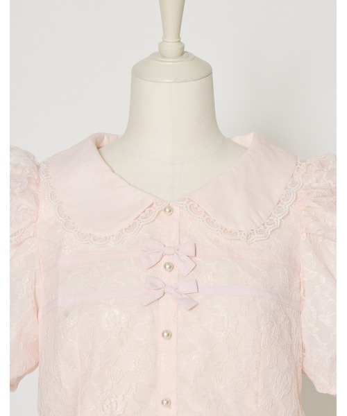 mellfy memory（メルフィーメモリー）の「Twin ribbon lace blouse（シャツ/ブラウス・レディース・ホワイト・FREE）」の17枚目の写真