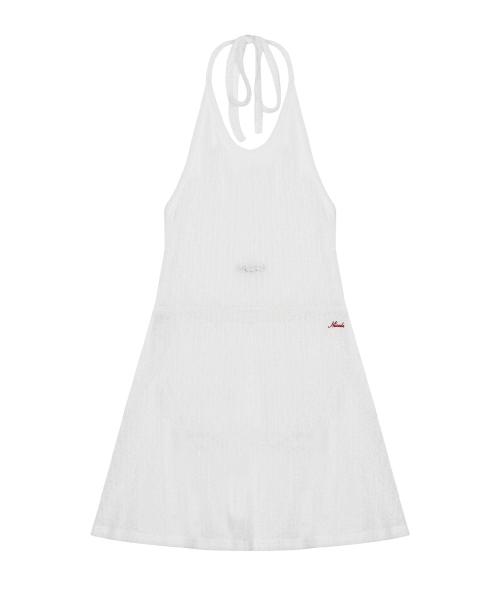 NICK&NICOLE(ニックアンドニコール)の「HALTER KNIT DRESS_IVORY(ワンピース・レディース・その他・FREE)」の1枚目の写真