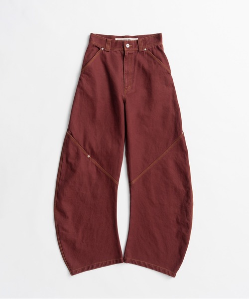 PRANK PROJECT(プランクプロジェクト)の「【2026Autumn Pre-Order】バレルレッグペインターパンツ / Barrel Leg Painter Pants(デニムパンツ・レディース・ネイビー/レッド/ベージュ・38/36)」の16枚目の写真