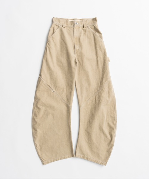 PRANK PROJECT(プランクプロジェクト)の「【2026Autumn Pre-Order】バレルレッグペインターパンツ / Barrel Leg Painter Pants(デニムパンツ・レディース・ネイビー/レッド/ベージュ・38/36)」の17枚目の写真