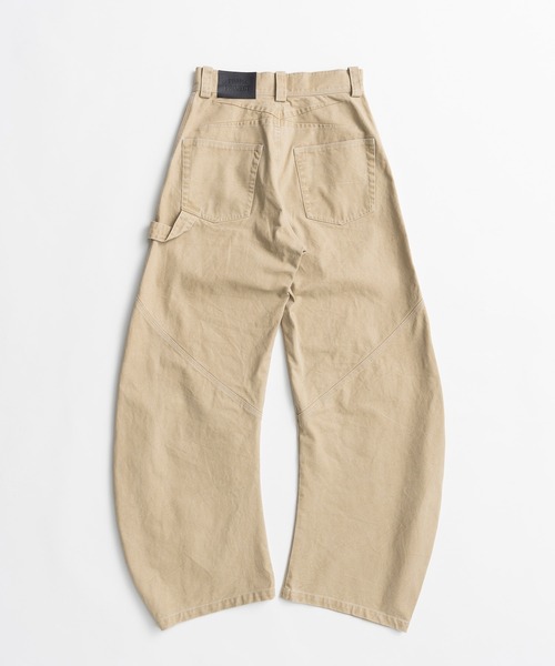 PRANK PROJECT(プランクプロジェクト)の「【2026Autumn Pre-Order】バレルレッグペインターパンツ / Barrel Leg Painter Pants(デニムパンツ・レディース・ネイビー/レッド/ベージュ・38/36)」の18枚目の写真