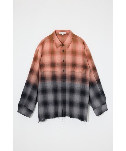 MOUSSY(マウジー)の「【26年AW新作】FADED CHECKED シャツ(シャツ/ブラウス・レディース・ブルー/ブラック・FREE)」の3枚目の写真