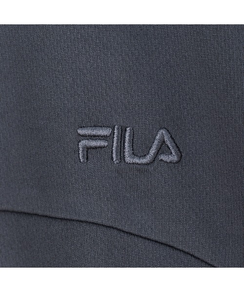 FILA（フィラ）の「DRY ZIP FOODIE / ドライ　シップフーディ（パーカー・レディース・ラベンダー/ライトグリーン/ダークグレー・M/L/XL）」の5枚目の写真