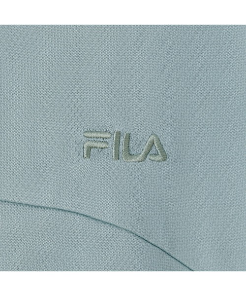 FILA（フィラ）の「DRY ZIP FOODIE / ドライ　シップフーディ（パーカー・レディース・ラベンダー/ライトグリーン/ダークグレー・M/L/XL）」の7枚目の写真