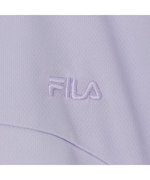 FILA（フィラ）の「DRY ZIP FOODIE / ドライ　シップフーディ（パーカー・レディース・ラベンダー/ライトグリーン/ダークグレー・M/L/XL）」の9枚目の写真