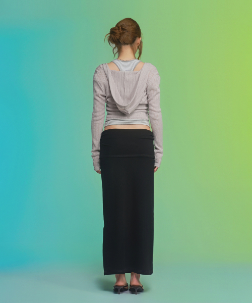 ASON(アズオン)の「DEWY LONG SKIRT / BLACK(スカート・レディース・その他・FREE)」の10枚目の写真