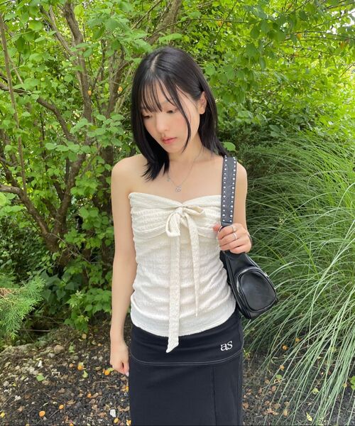 ASON(アズオン)の「DEWY LONG SKIRT / BLACK(スカート・レディース・その他・FREE)」の13枚目の写真