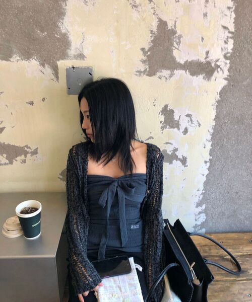 ASON(アズオン)の「DEWY LONG SKIRT / BLACK(スカート・レディース・その他・FREE)」の15枚目の写真