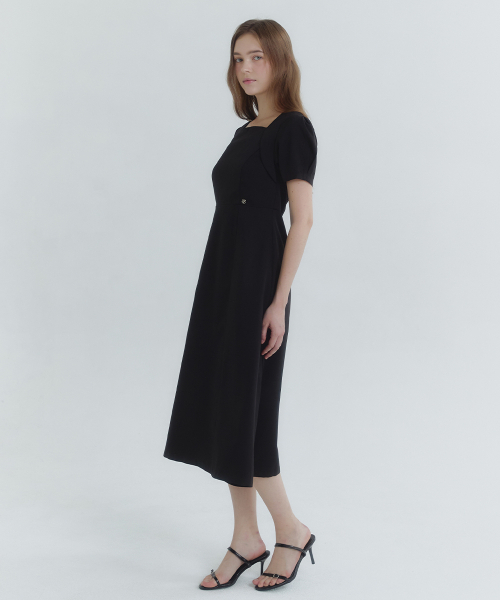 MICANE(ミケーネ)の「エミリアナボレロレイヤードドレス(ワンピース・レディース・ブラック・4/5/1/2/3)」の4枚目の写真