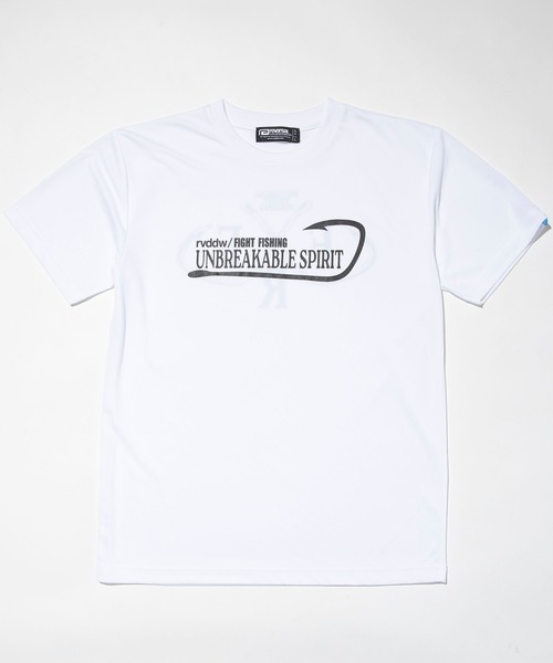 reversal.dogi.design.works(リバーサル・ドーギ・デザイン・ワークス)の「<reversal/リバーサル>FISH HOOK DRY TEE(Tシャツ/カットソー・メンズ・ホワイト/ブラック・XL/L/M/2XL)」の3枚目の写真