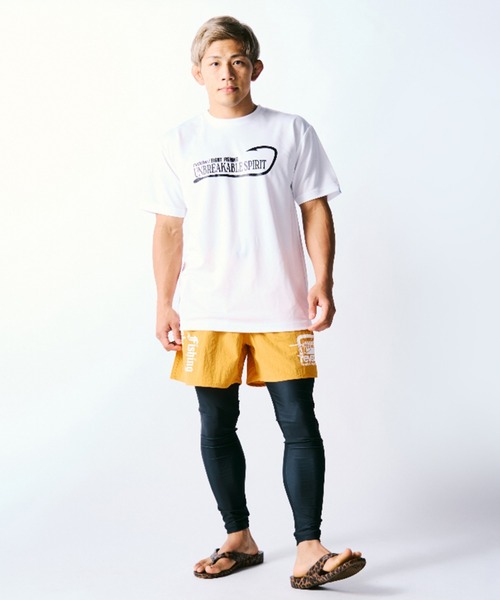 reversal.dogi.design.works(リバーサル・ドーギ・デザイン・ワークス)の「<reversal/リバーサル>FISH HOOK DRY TEE(Tシャツ/カットソー・メンズ・ホワイト/ブラック・XL/L/M/2XL)」の5枚目の写真