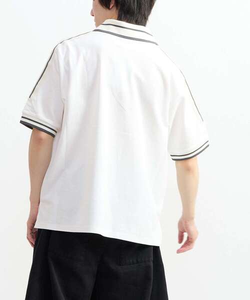 CONVERSE TOKYO(コンバーストウキョウ)の「SIDE LINE POLO SHIRT(Tシャツ/カットソー・レディース・ネイビー/ホワイト/ブラック・SMALL/MEDIUM)」の18枚目の写真