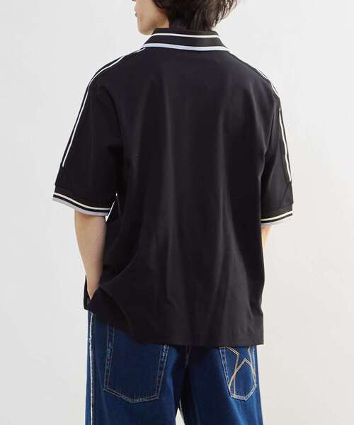 CONVERSE TOKYO(コンバーストウキョウ)の「SIDE LINE POLO SHIRT(Tシャツ/カットソー・レディース・ネイビー/ホワイト/ブラック・SMALL/MEDIUM)」の11枚目の写真