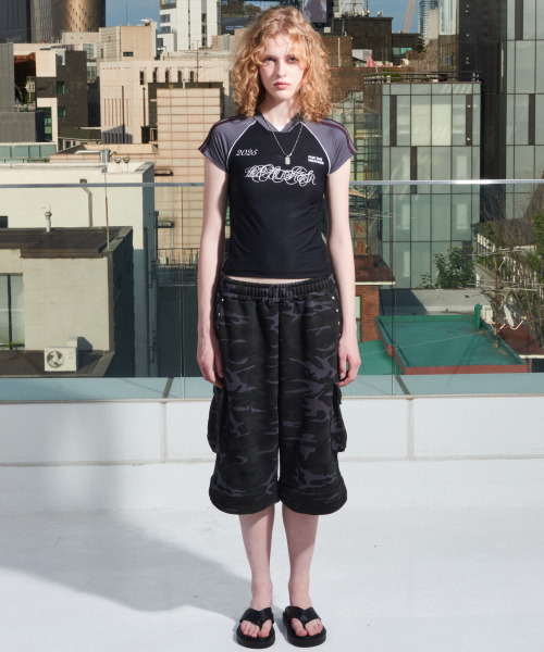 FOR THE WEATHER(フォーザウェザー)の「ダブルポケットカモフラージュパンツ(ダークグレー)(その他パンツ・レディース・その他・FREE)」の6枚目の写真