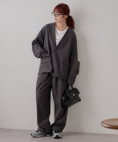 CIAOPANIC TYPY(チャオパニックティピー)の「【SOLOTEX】デルタテーパードパンツ(スラックス・メンズ・ブラック/グレー・X-LARGE/LARGE/MEDIUM)」の8枚目の写真