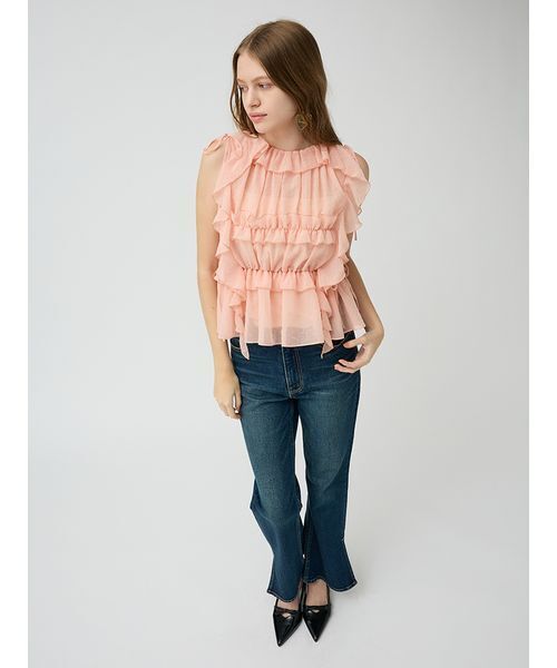 LILY BROWN(リリーブラウン)の「スリムストレートデニムパンツ(デニムパンツ・レディース・ブラック/ブルー/ライトブルー・1/0)」の21枚目の写真